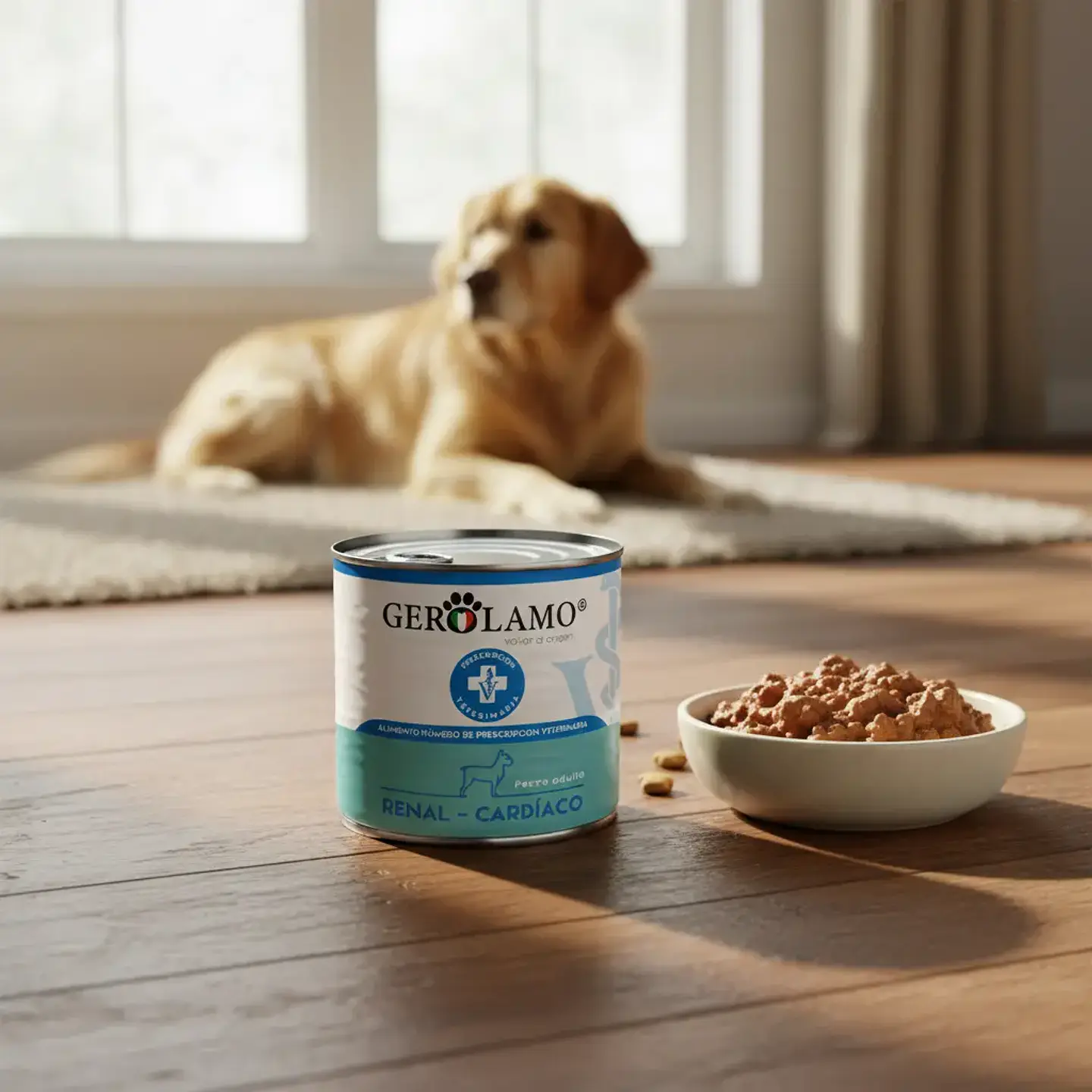 Gerolamo Comida Húmeda Perro Adulto Enfermedad Renal Cardíaca 315g Lata 2