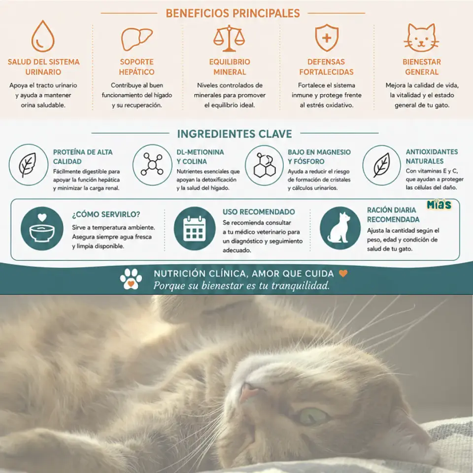 Gerolamo Pack 3-alimento Humedo Gato Urinario Hepatico-315 Gr C/u 3