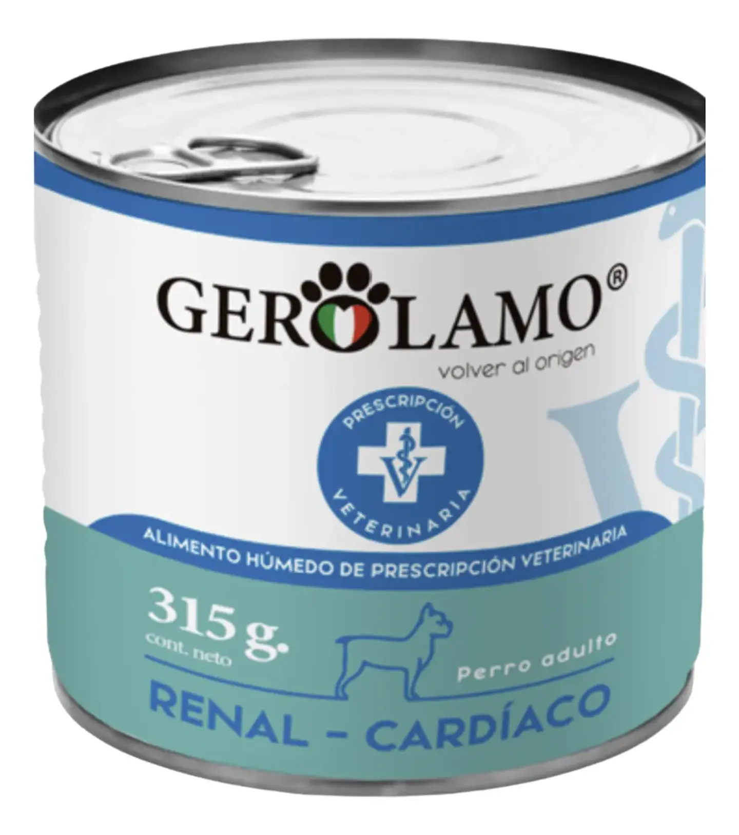 Gerolamo Pack 3- Lata Humedo-perro Renal Cardiaco-315 Gr C/u 2
