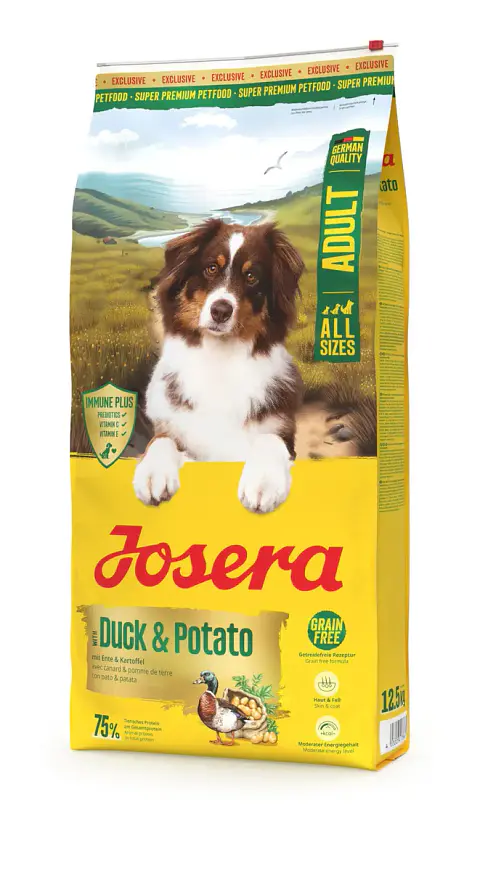 Josera Alimento Seco Para Perro Adulto Pato Y Papa 12.5kg Sin Cereales