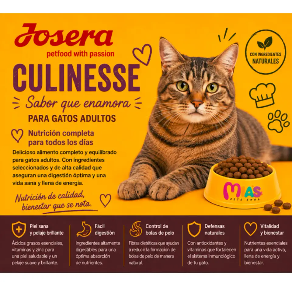Josera Alimeto-gato-culinesse 2 Kg-sabor Salmon 2