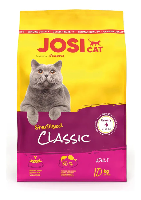 Josera Josicat Alimento Seco Gato Adulto Esterilizado Classic 10kg