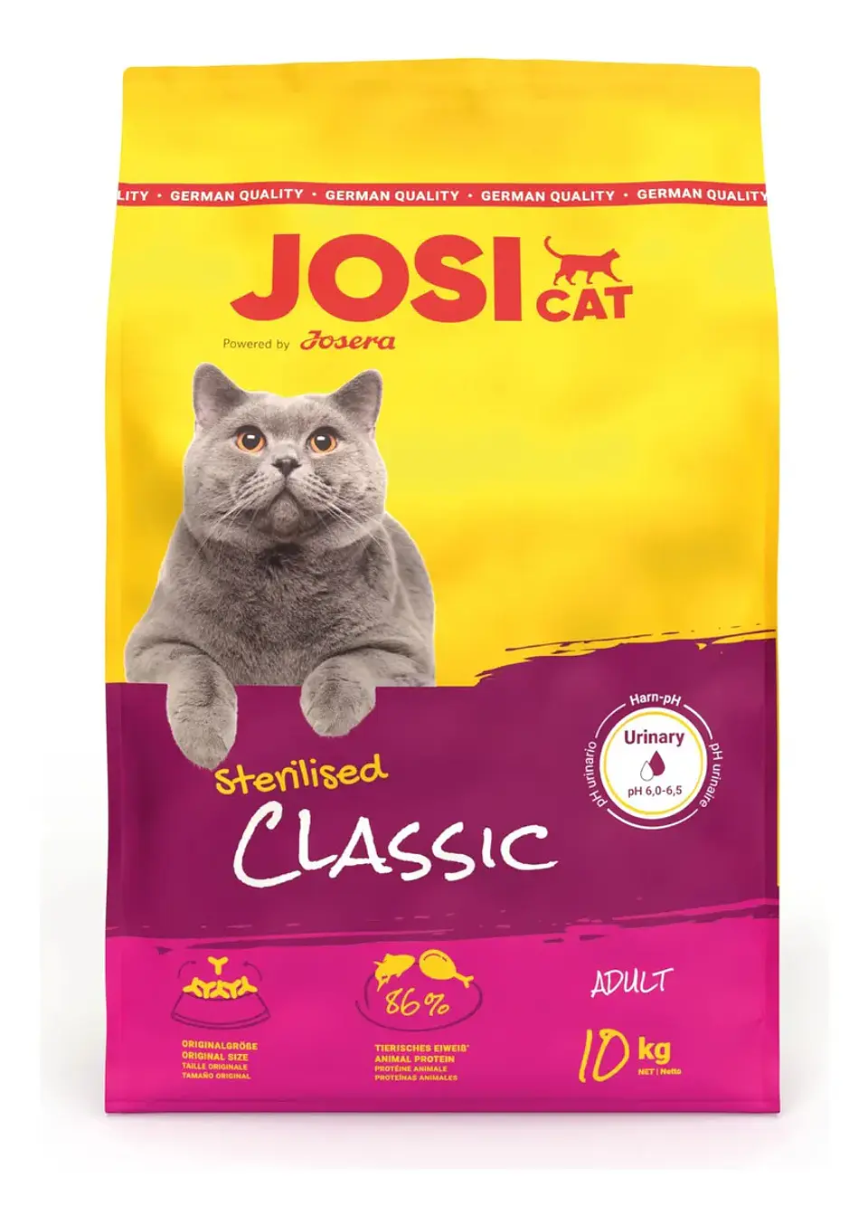 Josera Josicat Alimento Seco Gato Adulto Esterilizado Classic 10kg 1