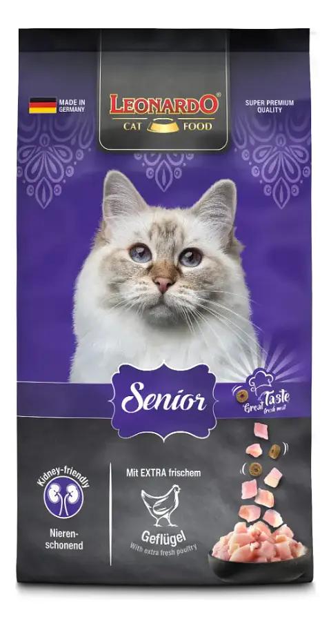 Leonardo Gato Senior Pollo Alimento Seco 7.5 Kg Bolsa