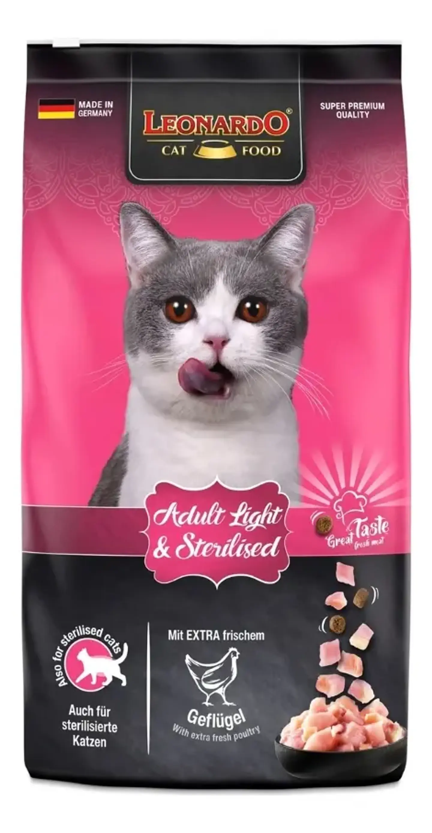 Leonardo Alimento Gato Adulto Light Y Esterilizados 7,5 Kgs 1