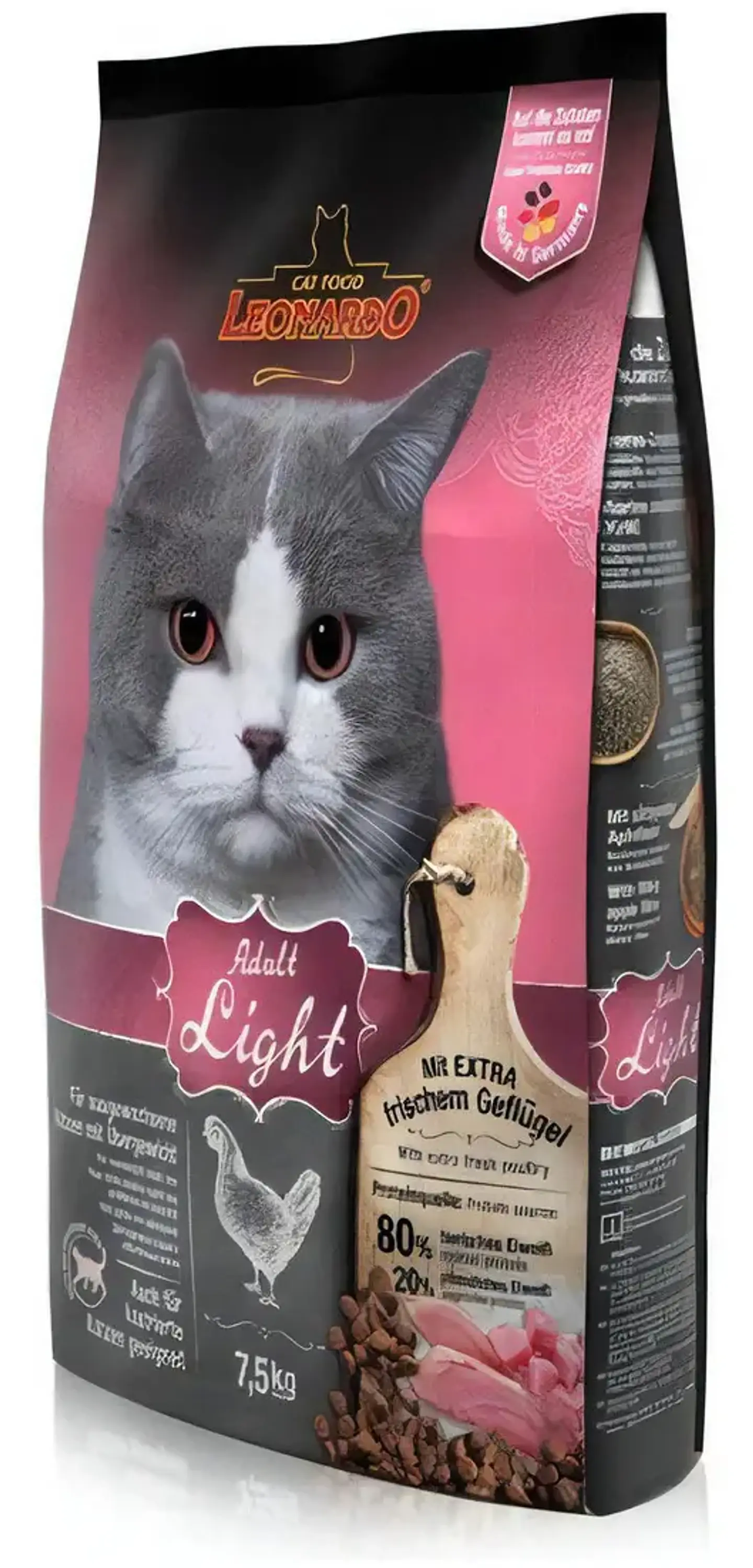 Leonardo Alimento Gato Adulto Light Y Esterilizados 7,5 Kgs 2