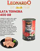 Leonardo 3 Latas-gato Adulto- Sabor Carne-400 Gr C/u - Miniatura 2