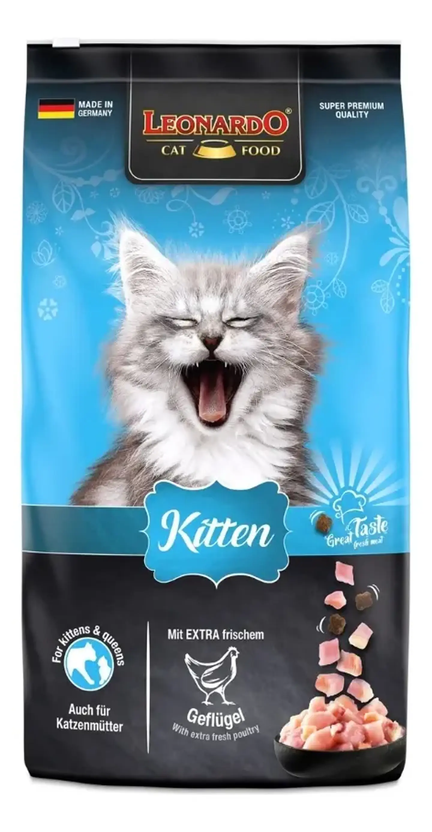 Leonardo Kitten Alimento Seco Para Gatitos Mix 7.5 Kg Proteína Alta Salud Oral 1