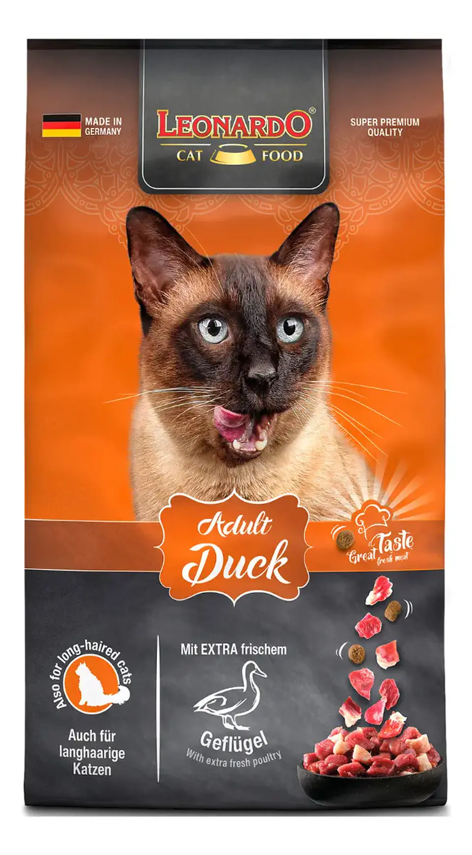 Leonardo Adulto Pato 1.8 Kg Gatos 1