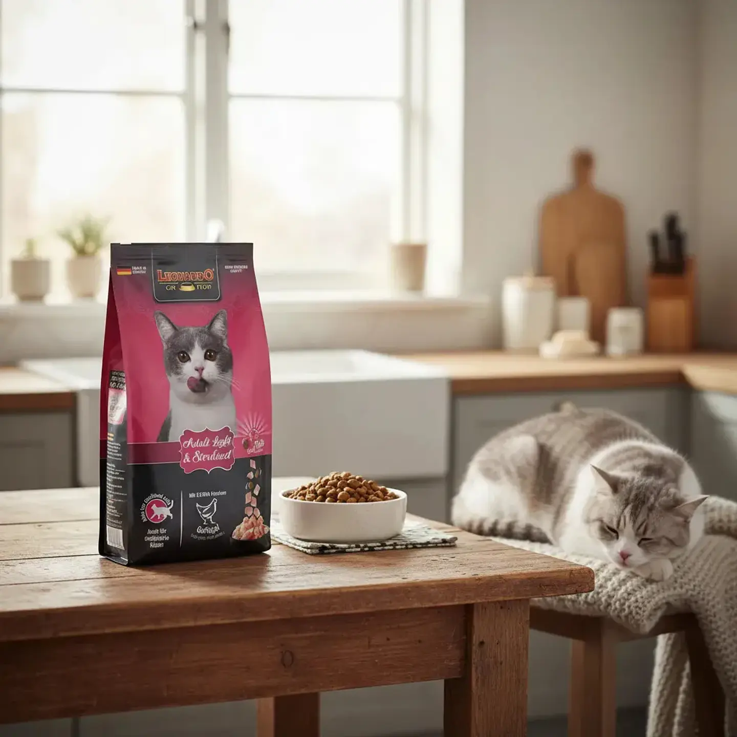 Leonardo Alimento Gato Adulto Light Y Esterilizados 7,5 Kgs 4