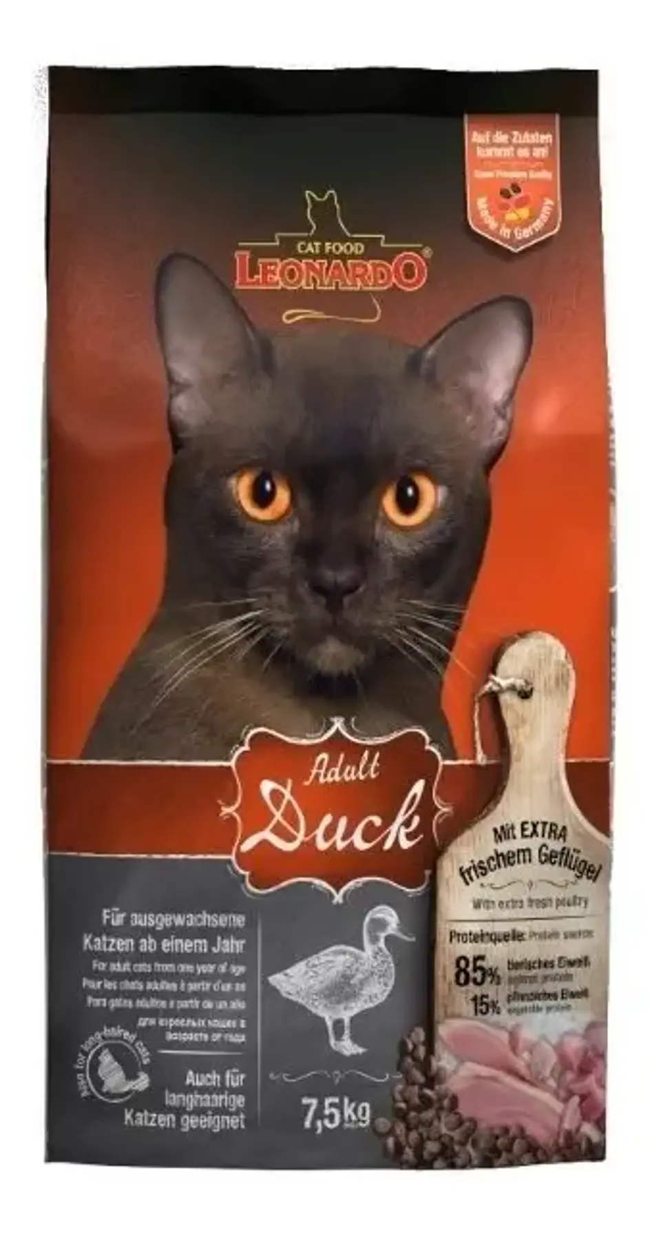 Leonardo Adulto Pato 7.5 Kg Gatos 2