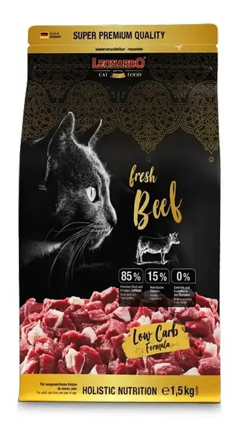 Leonardo Fresh Ternera Alimento Para Gatos 1,5 Kg