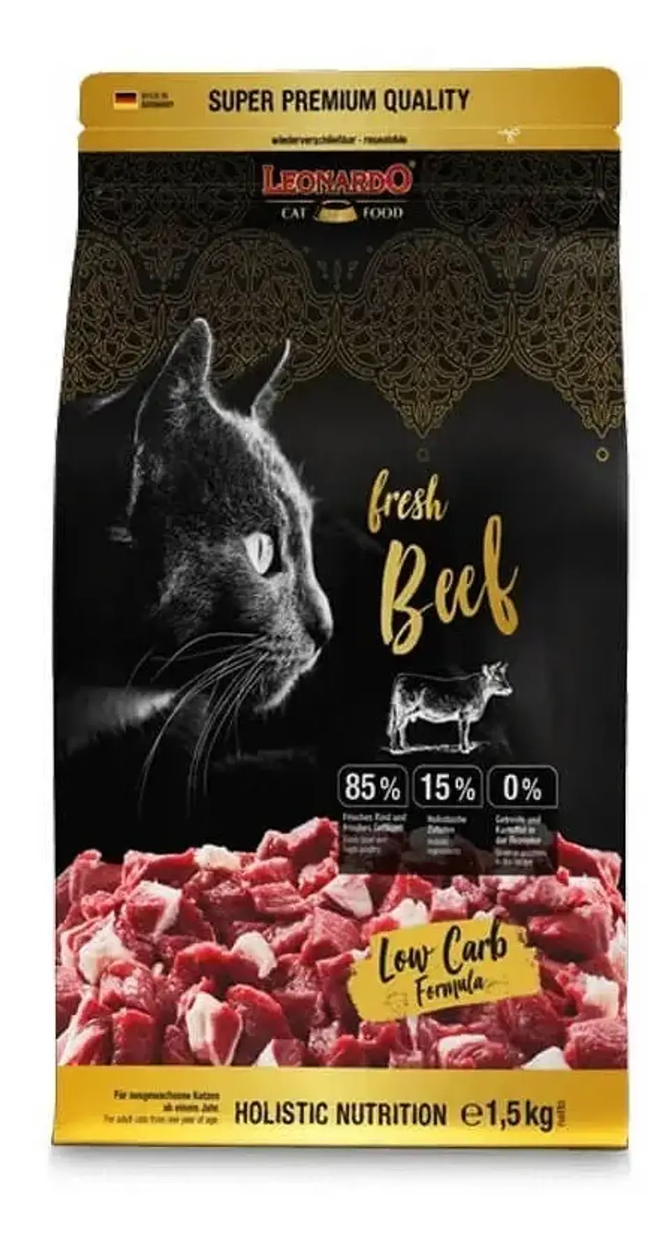 Leonardo Fresh Ternera Alimento Para Gatos 1,5 Kg 1