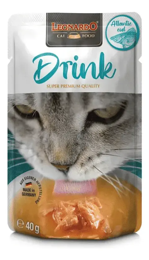 Leonardo suplemento Gato-drink Atlantic Cod 40 Gr.