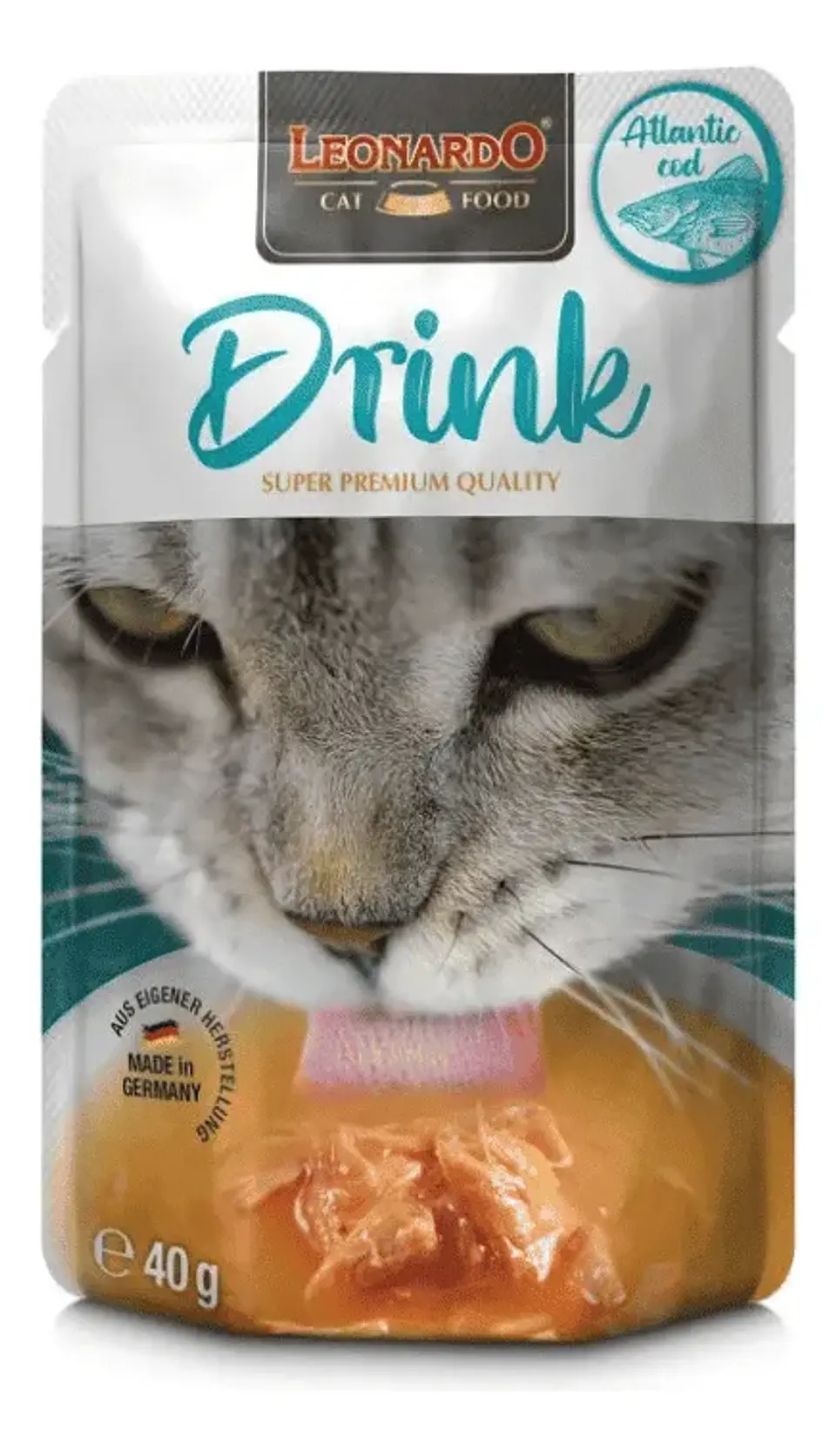 Leonardo suplemento Gato-drink Atlantic Cod 40 Gr. 1