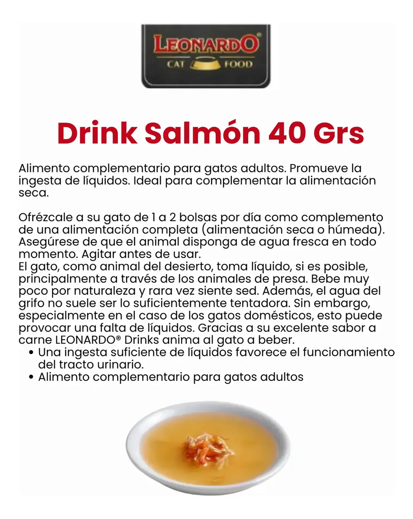 Leonardo 3 Sachets- Snack Gatos-salmón- 120 Grs 2