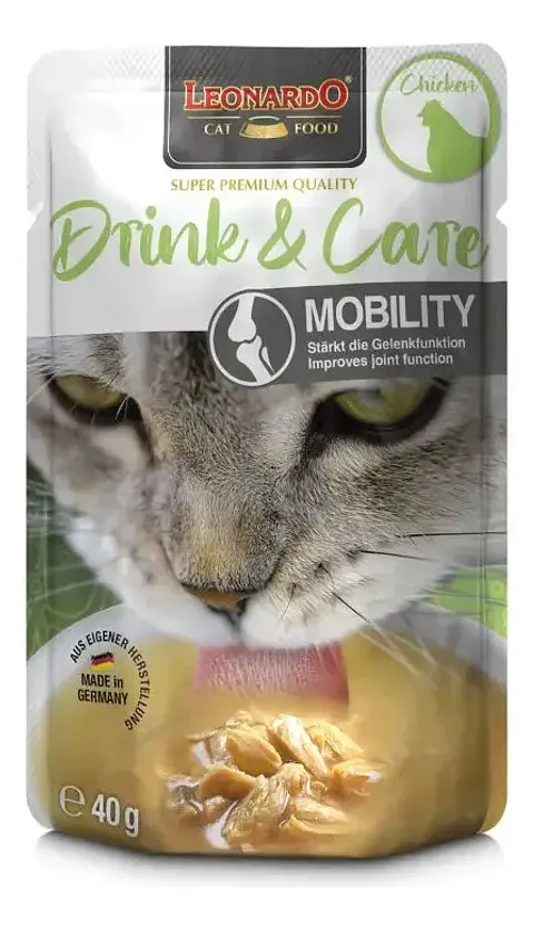 Leonardo Sobre Drink & Care Mobility 40g | Mobilidad Gatos