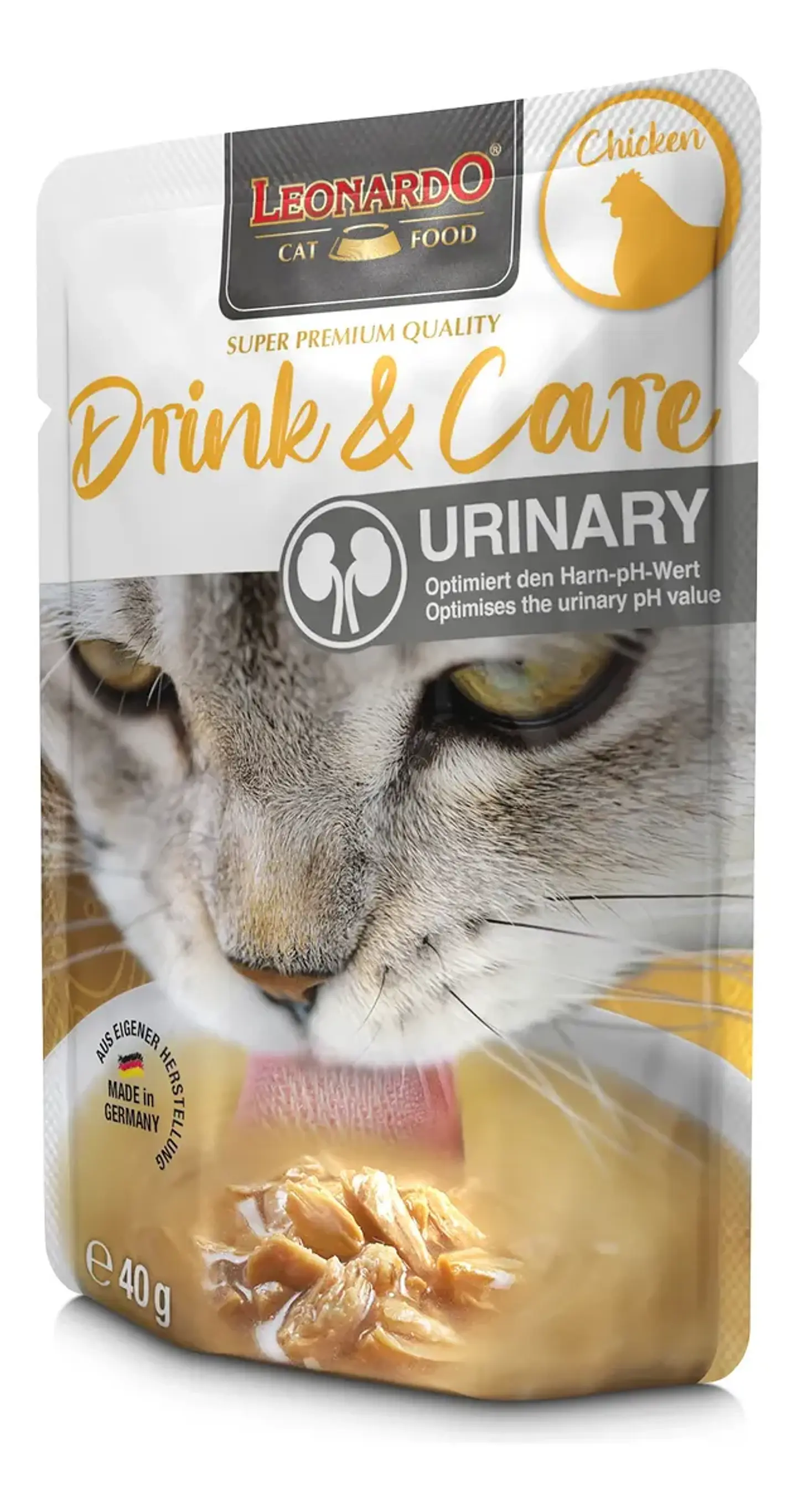 Leonardo 3 Pack Drink & Care-urinary Gato Adulto-40 Gr C/u. 2