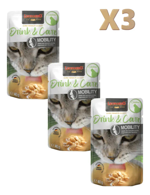 Leonardo 3 Pack Drink Mobility-40 Gr C/u