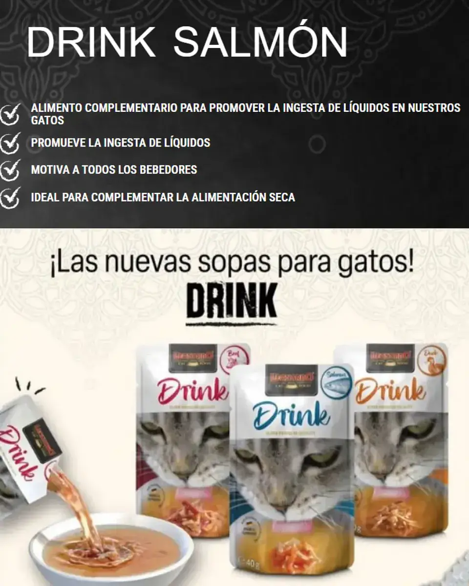 Leonardo 3 Sachets- Snack Gatos-salmón- 120 Grs 4