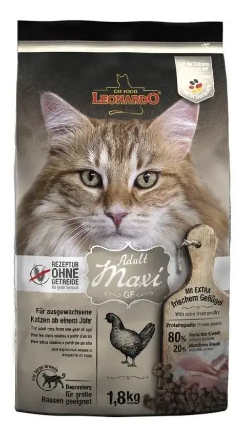 Leonardo Alimento Seca Para Gato Adulto Pollo 1.8 Kg Salud Oral