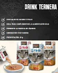Leonardo 3 Sachets- Snack Gatos-sabor Tenera (beef)- 120 Grs - Miniatura 3