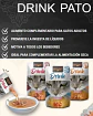 Leonardo 3 Sachets- Snack Gatos-pato- 120 Grs - Miniatura 4
