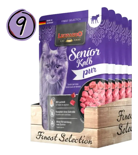 Leonardo Pack 9 Sachets Senior Fs- Sabor Ternera- 85 Gr C/u.