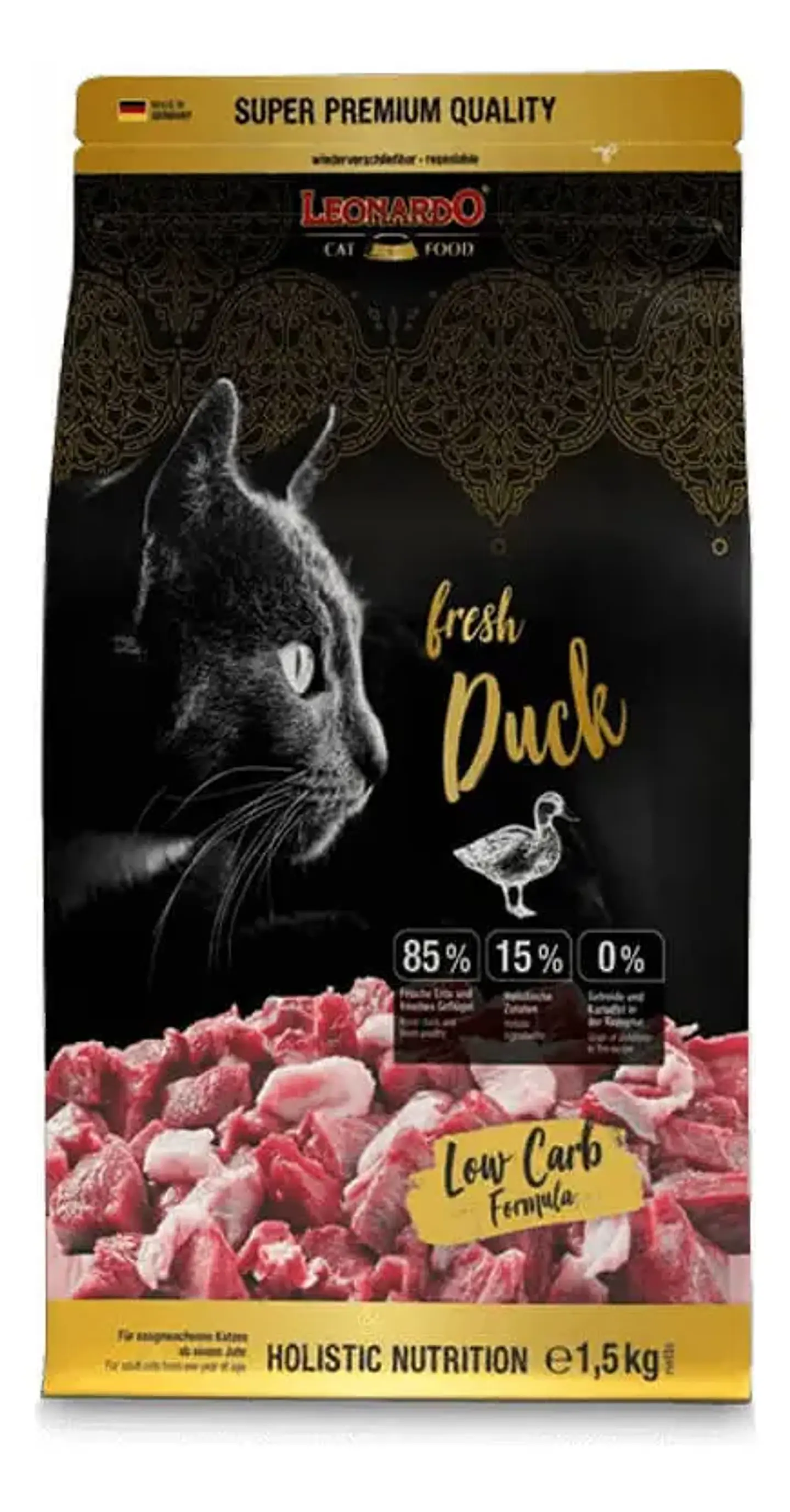 Leonardo Fresh-gato Adulto-sabor Pato 4 Kg. 1