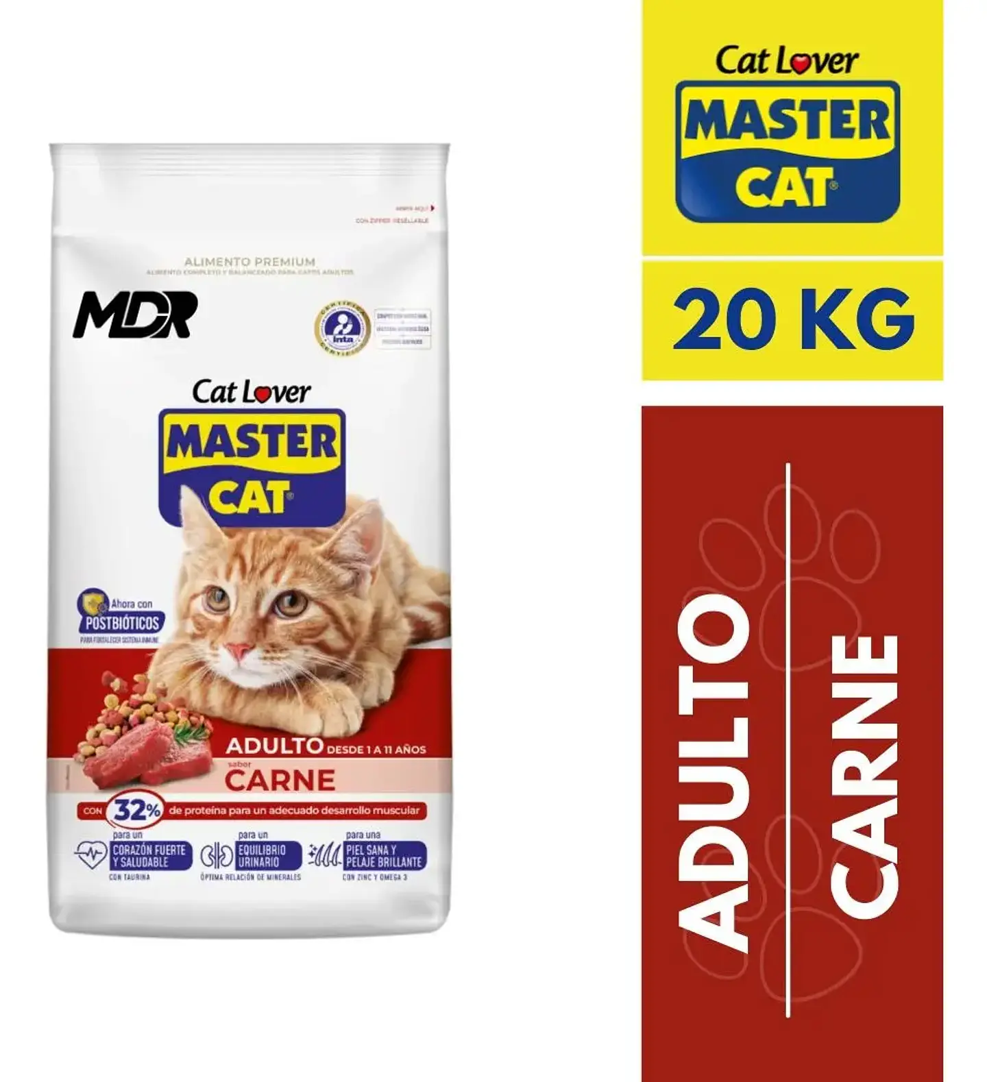 Master Cat Adulto Carne 20 Kg 2