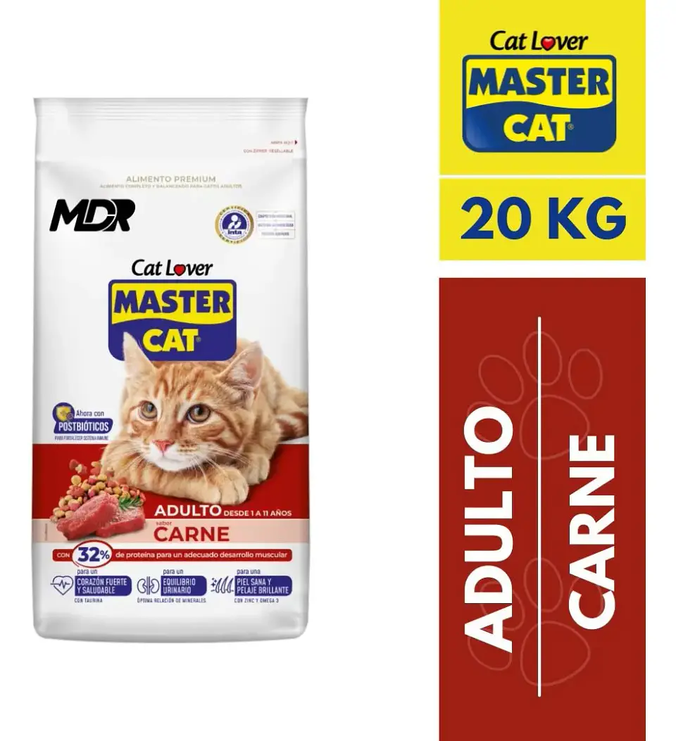 Master Cat Adulto Carne 20 Kg 2