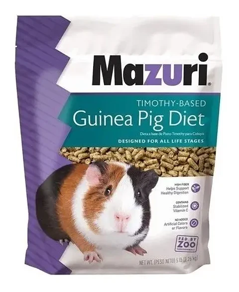 Mazuri Comida Cuy (cobayas) - 1 Kg - Alimento Completo