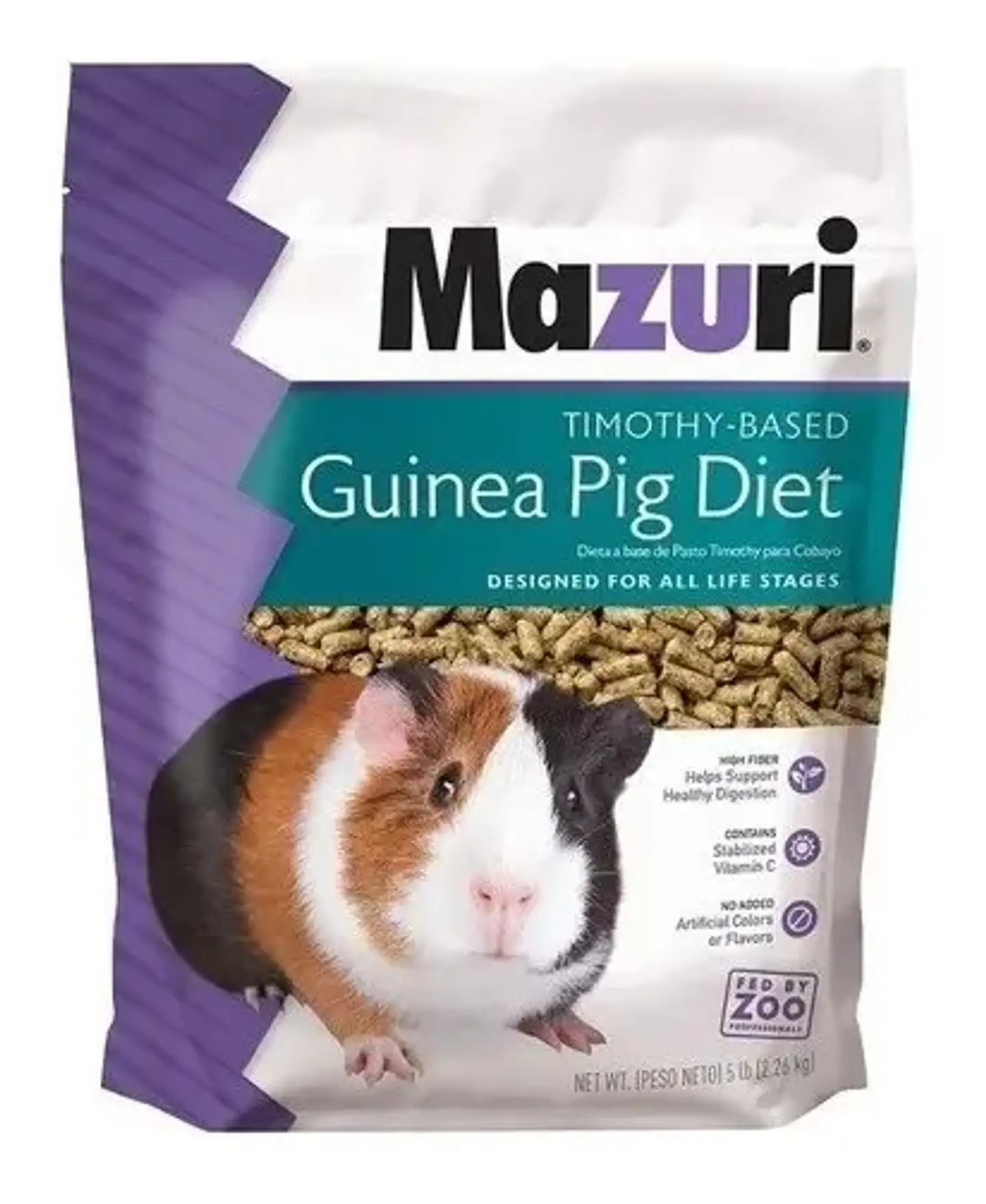 Mazuri Comida Cuy (cobayas) - 1 Kg - Alimento Completo 1