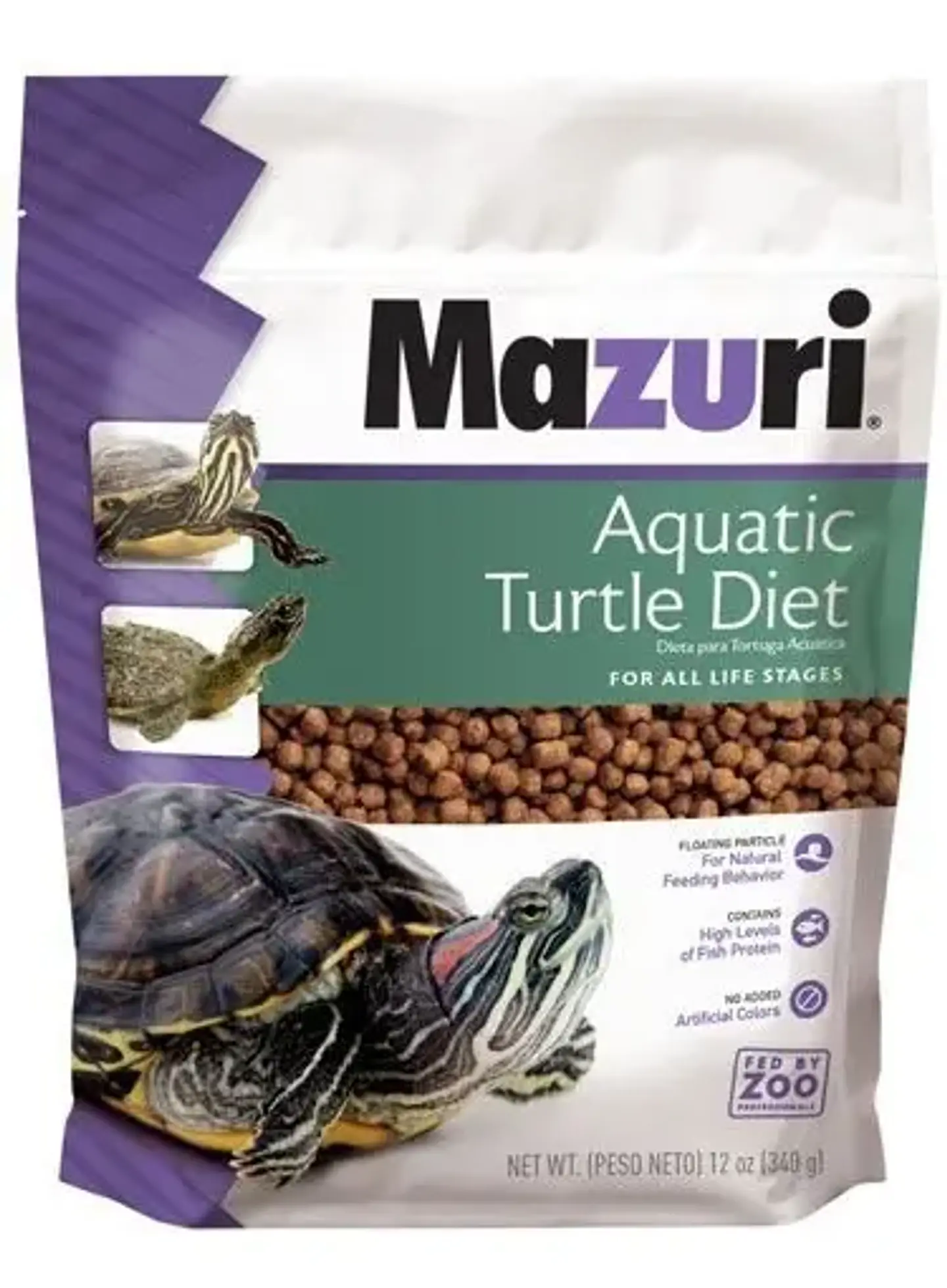 Mazuri Alimento Tortuga Acuática - 340 Gr 1