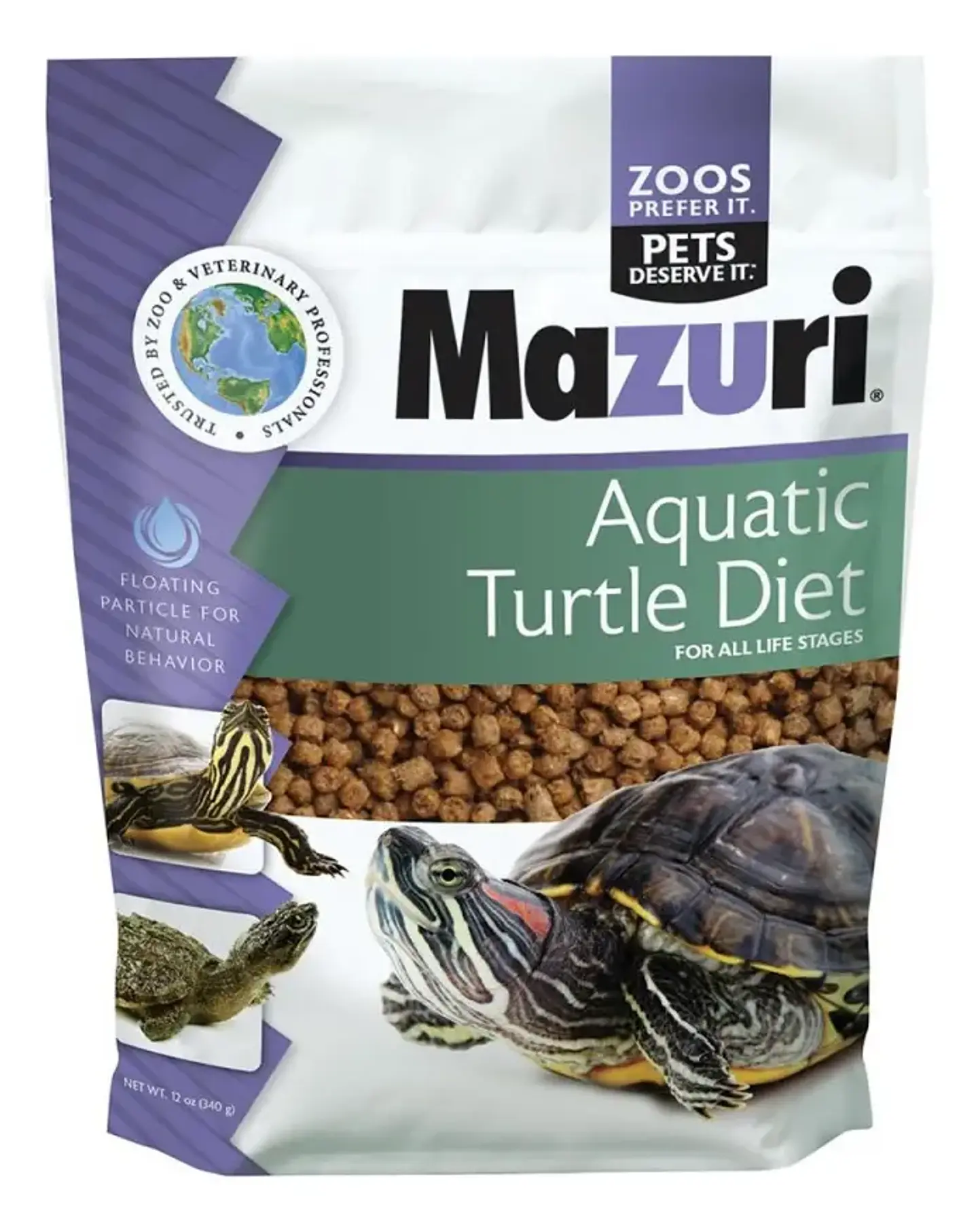 Mazuri Alimento Tortuga Acuática - 340 Gr 3