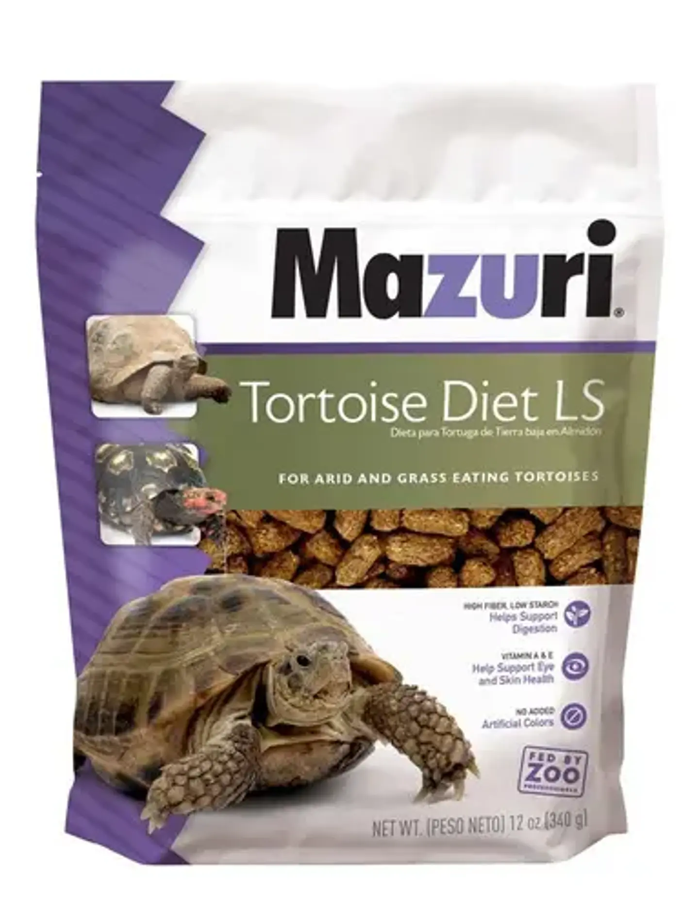 Mazuri Alimento Tortoise Ls Para Tortugas De Tierra 340gr 1
