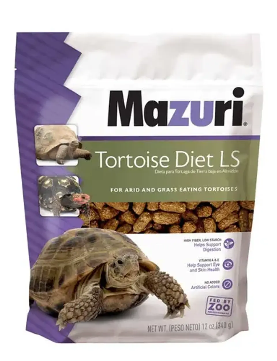 Mazuri Alimento Tortoise Ls Para Tortugas De Tierra 340gr 1