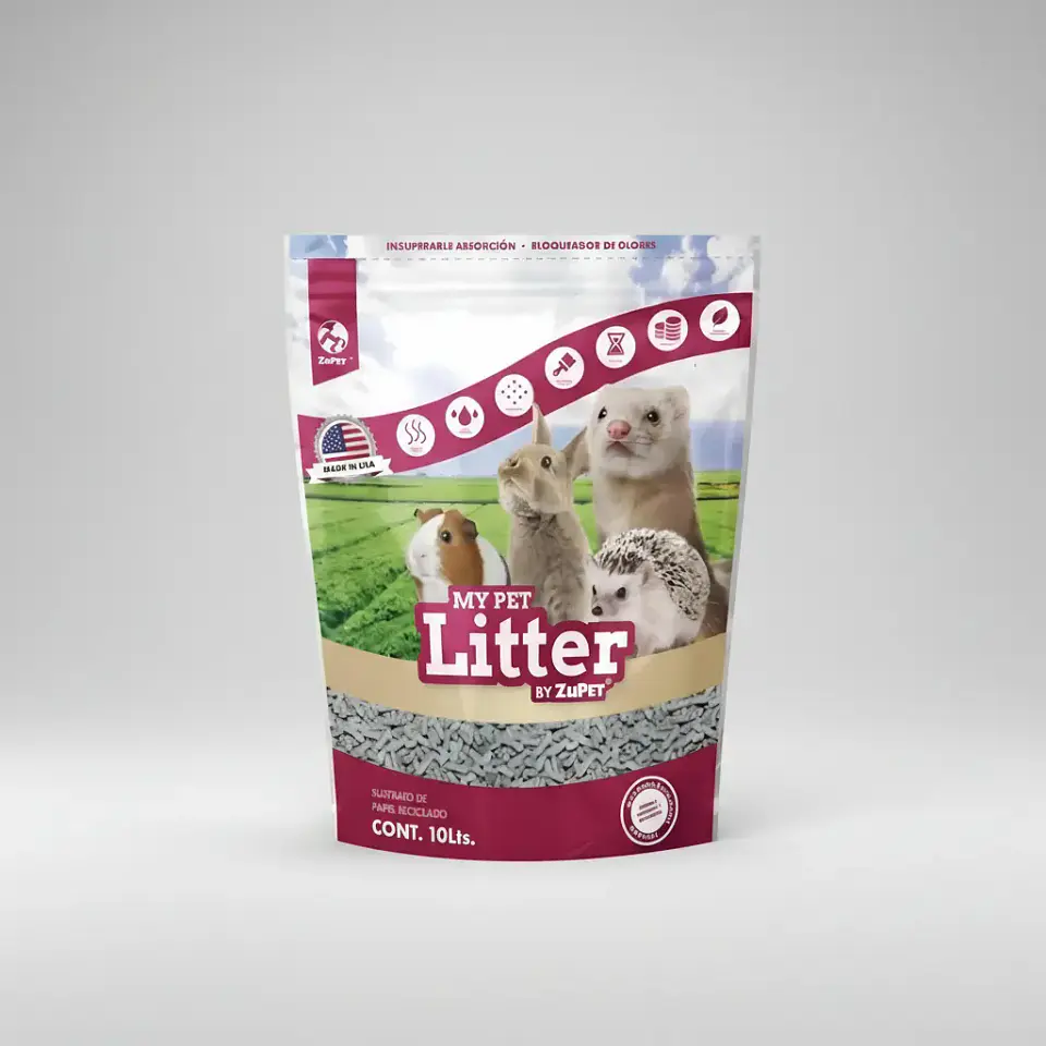 My Pet Sustrato Litter-papel Reciclado-exóticos-10 Litros 3