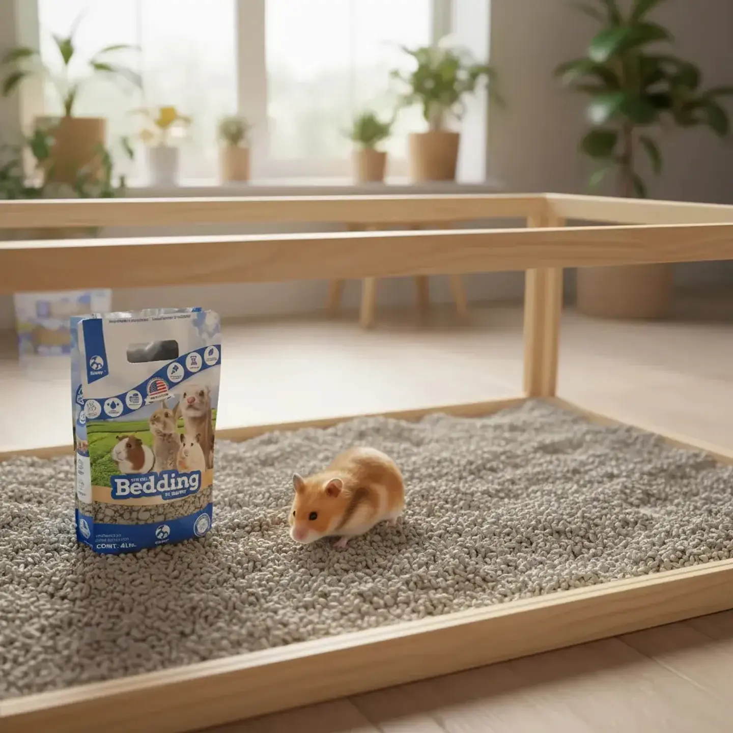 My Pet Sustrato Papel Bedding Hamster, Erizo Etc. 4lts 3.28 Kg 5