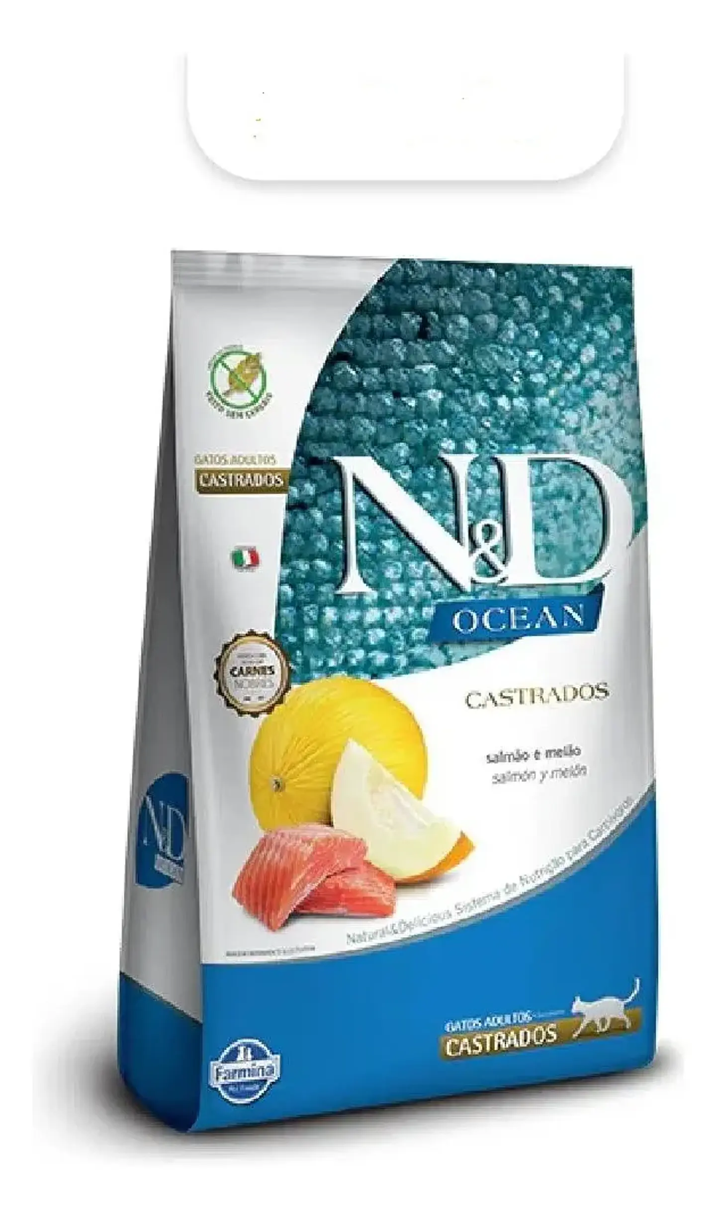 N&d Farmina Ocean Gato Castrado Salmon Y Melon 7,5kg 2