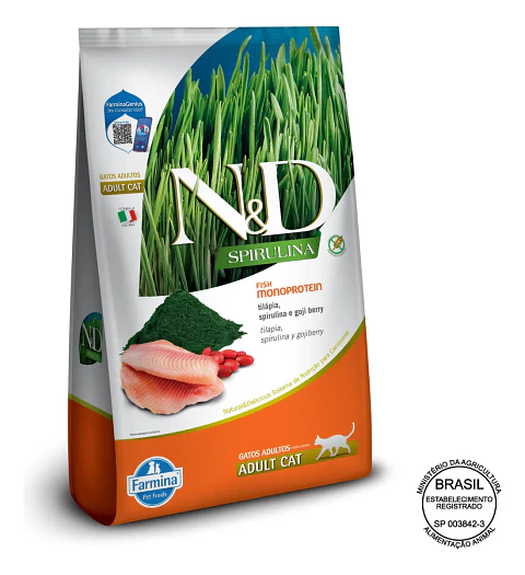 N&d Espirulina Gato Adulto -1,5 Kg.