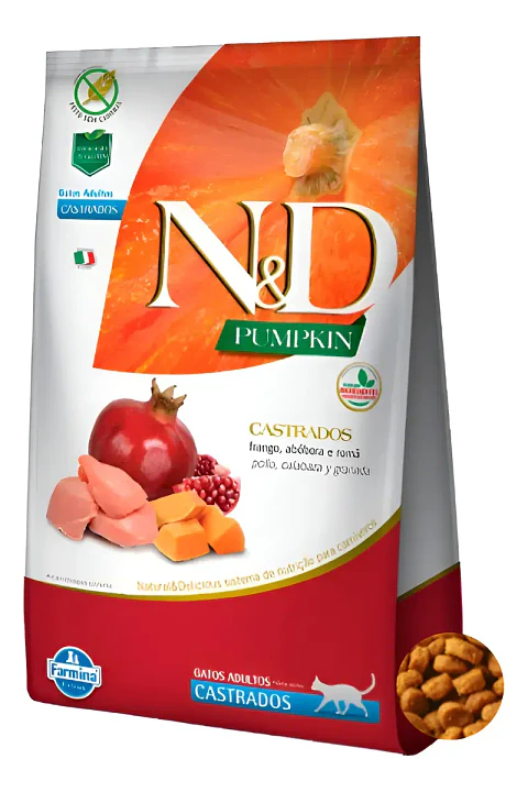 N&d Pumpkin Gato Adulto Castrado-7,5 Kg