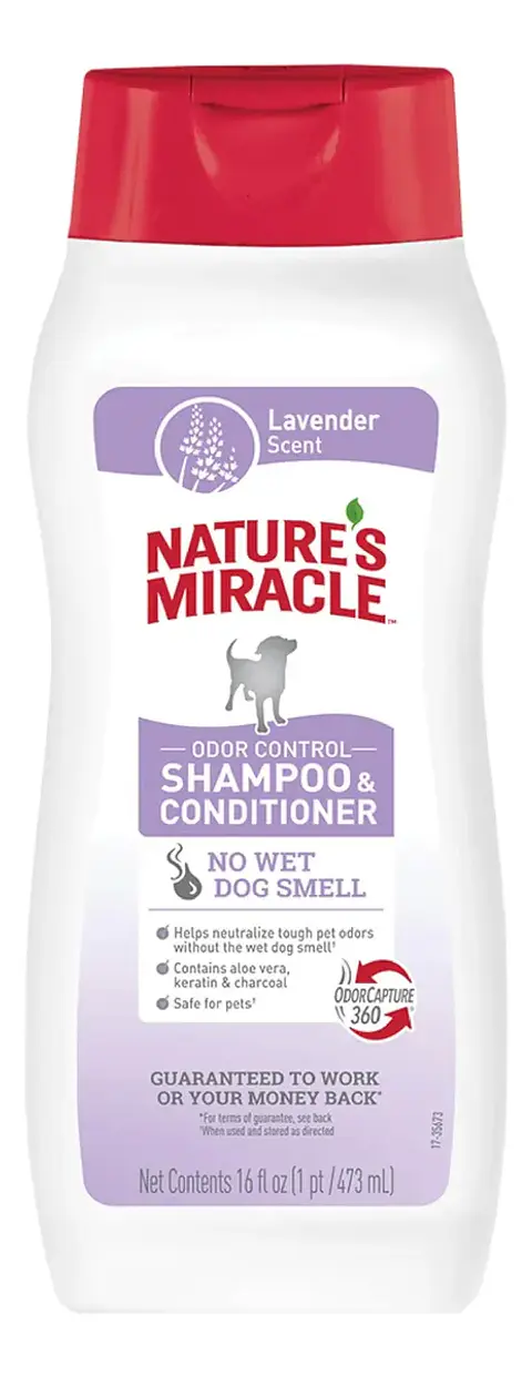 Nature´s Miracle Shampoo Perro Nature's Miracle Lavanda Control De Olor 473 Ml