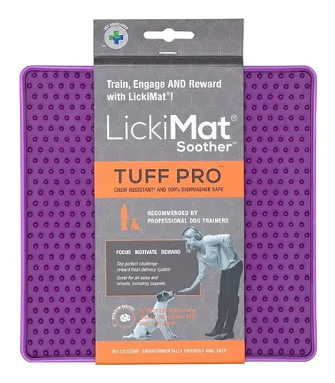 Lickima Alfombra Comedero-perro Lickimat Tuff Pro Soother-lila 250Gr