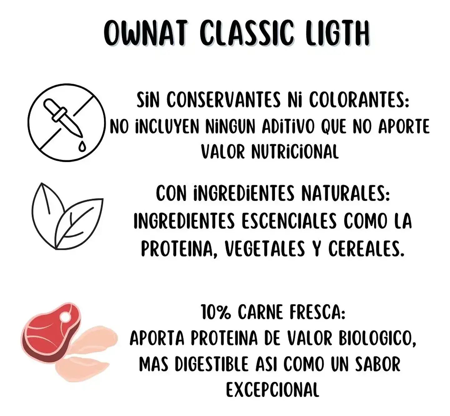 Ownat Classic Light 4 Kg Gato + Vaso Dosificador 3