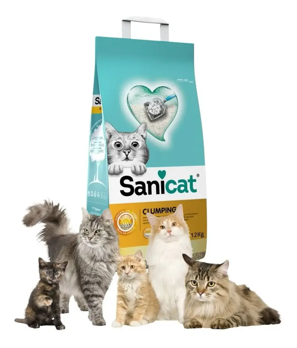 Sanicat Arena Sanitaria Gato Aglutinante 12kg 3