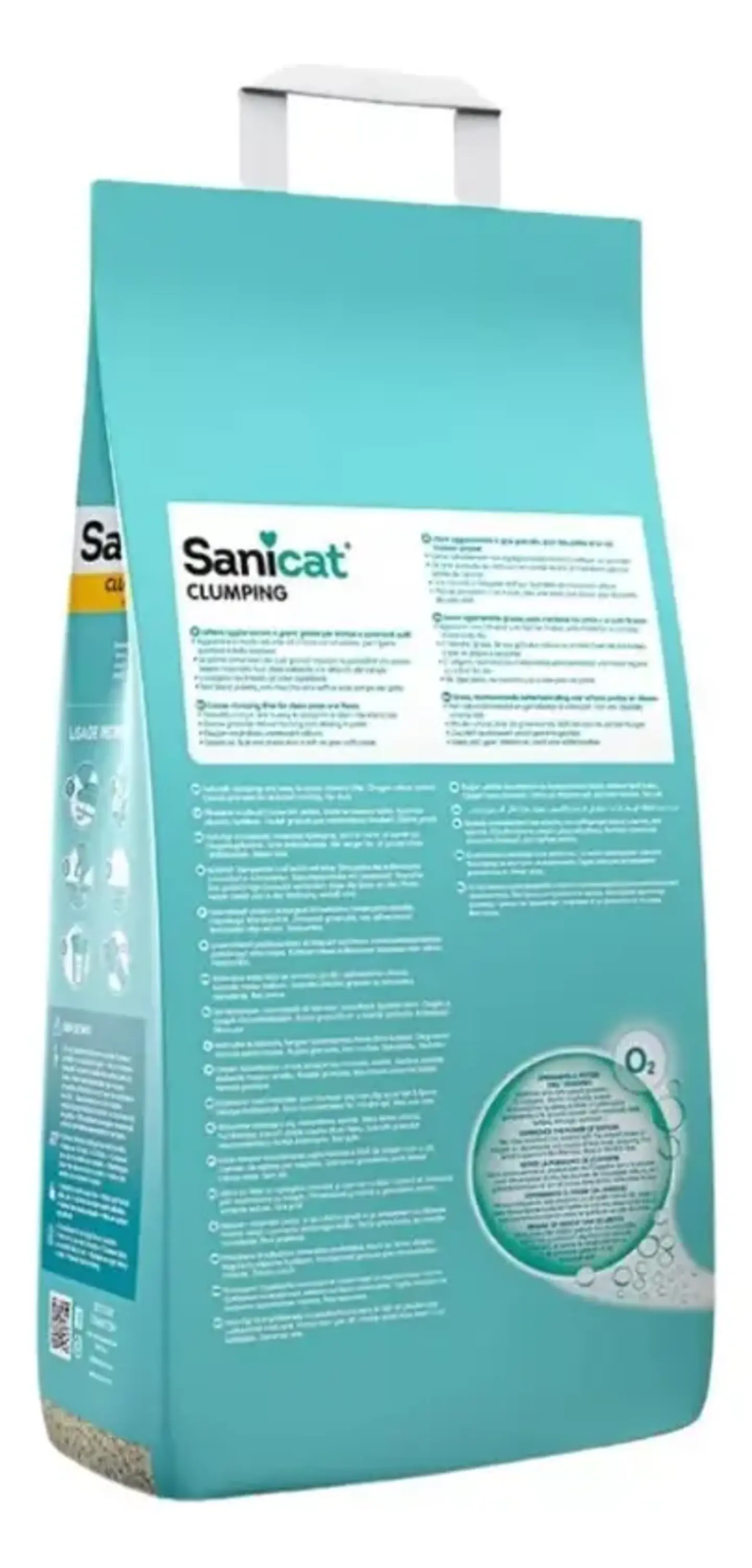 Sanicat Arena Aglomerante Para Gatos Clumpling X 5 Kg 4