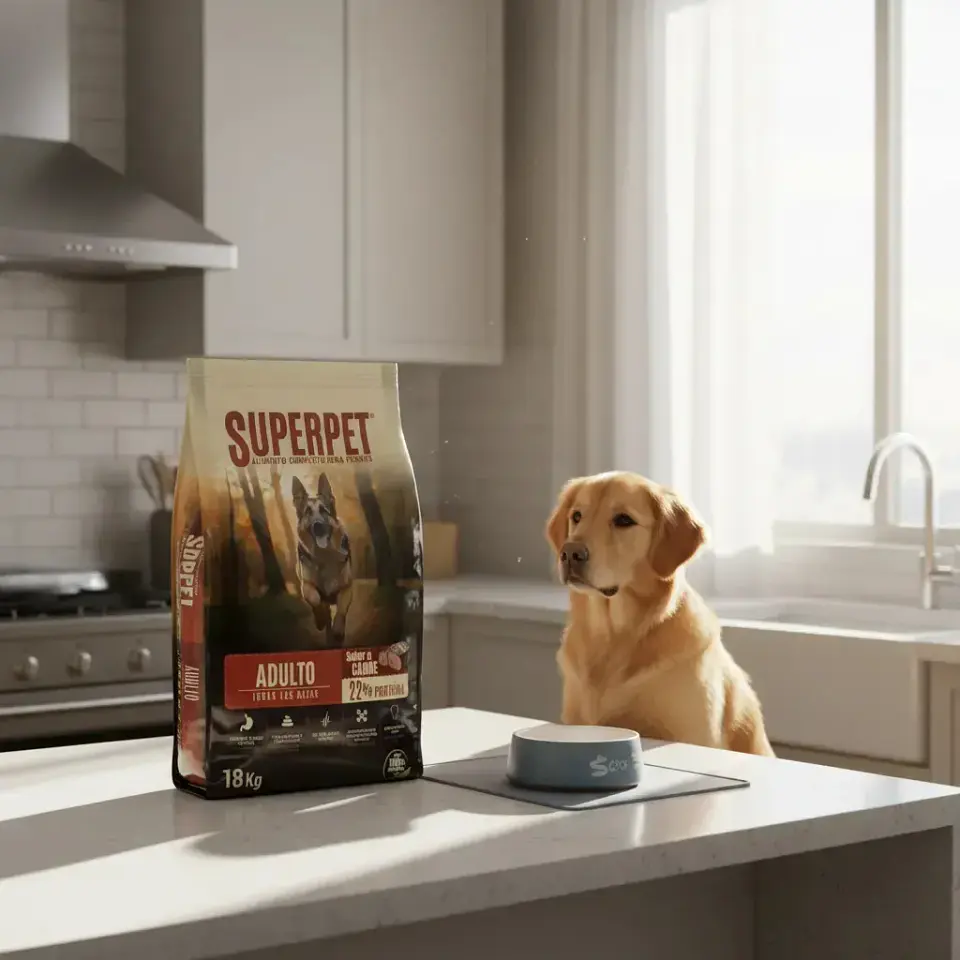 Super Pet Alimento Perro Adulto 18 Kg Sabor Carne 5
