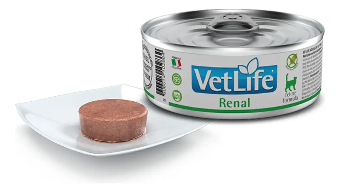 Vet Life formula Renal Gato - 85 Gr- Lata Húmeda 2