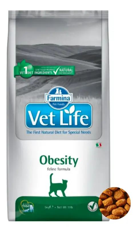 Vet Life Alimento Gatos Obesos Obesity 2kg. Np
